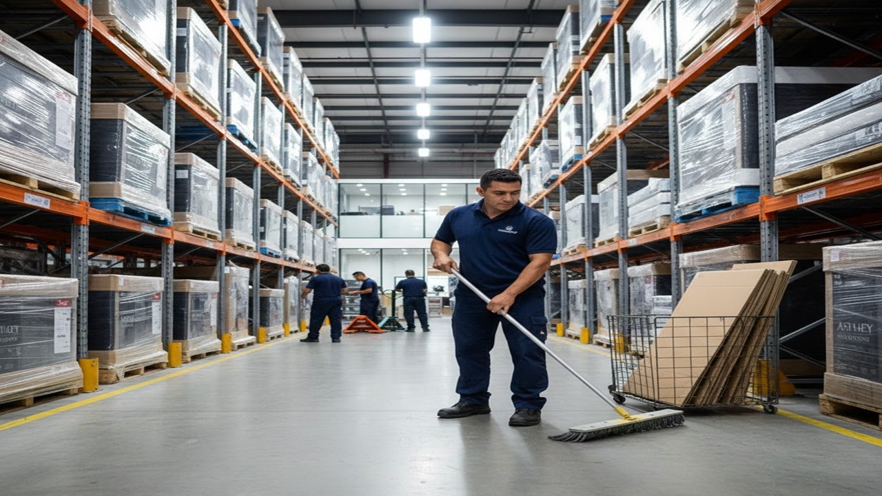 Auxiliar de Mantenimiento e Higiene de Almacén